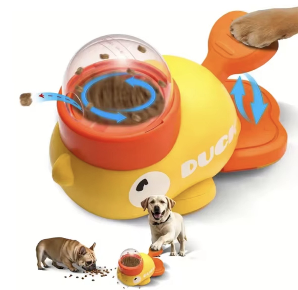 TANKETASS -
Interaktiv foderleksak