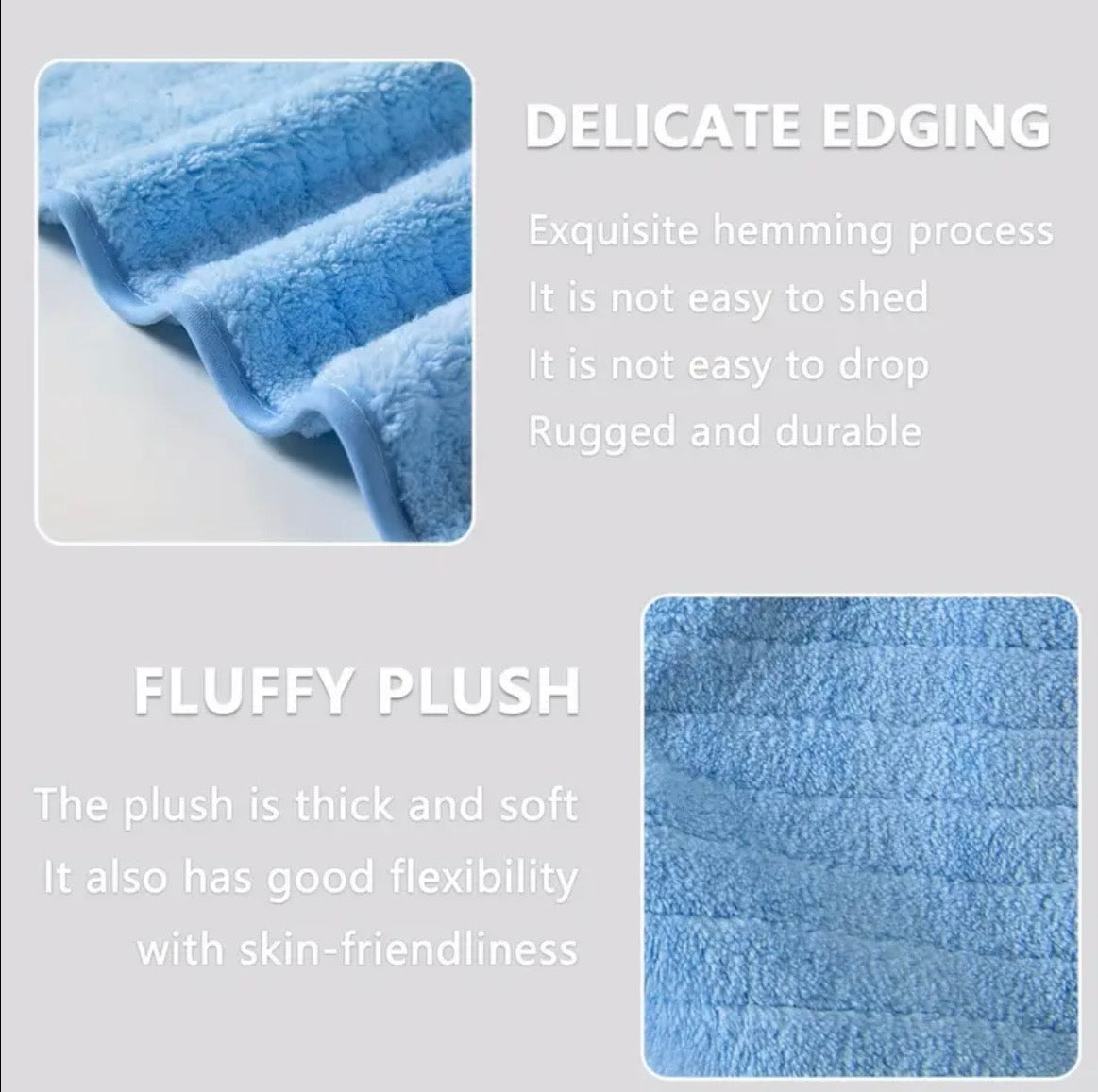 PÄLSTORKA - Mjuk & Absorberande Torkrock för Hund