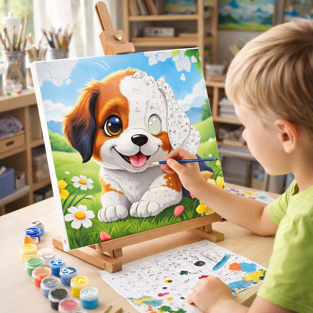 VOVVE – Måla Efter Nummer