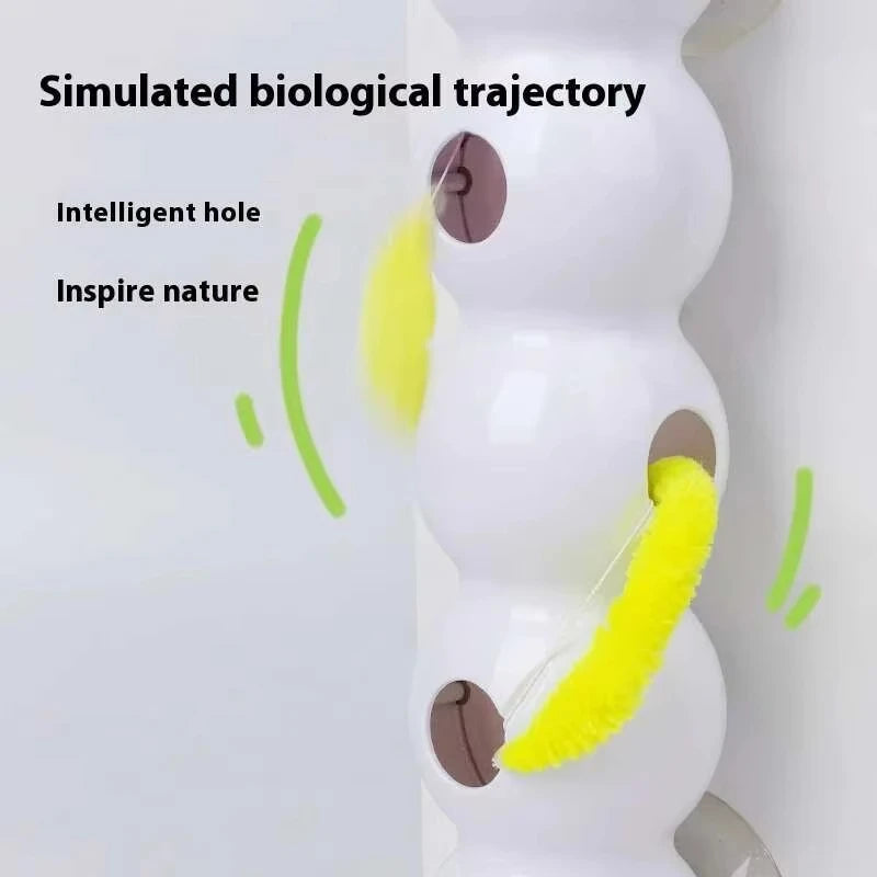 KATTBUSEN - Smart Rörande Kattleksak med Maskdesign