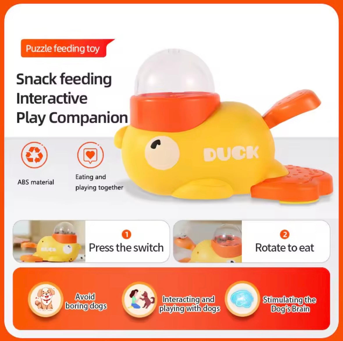 TANKETASS - 
Interaktiv foderleksak