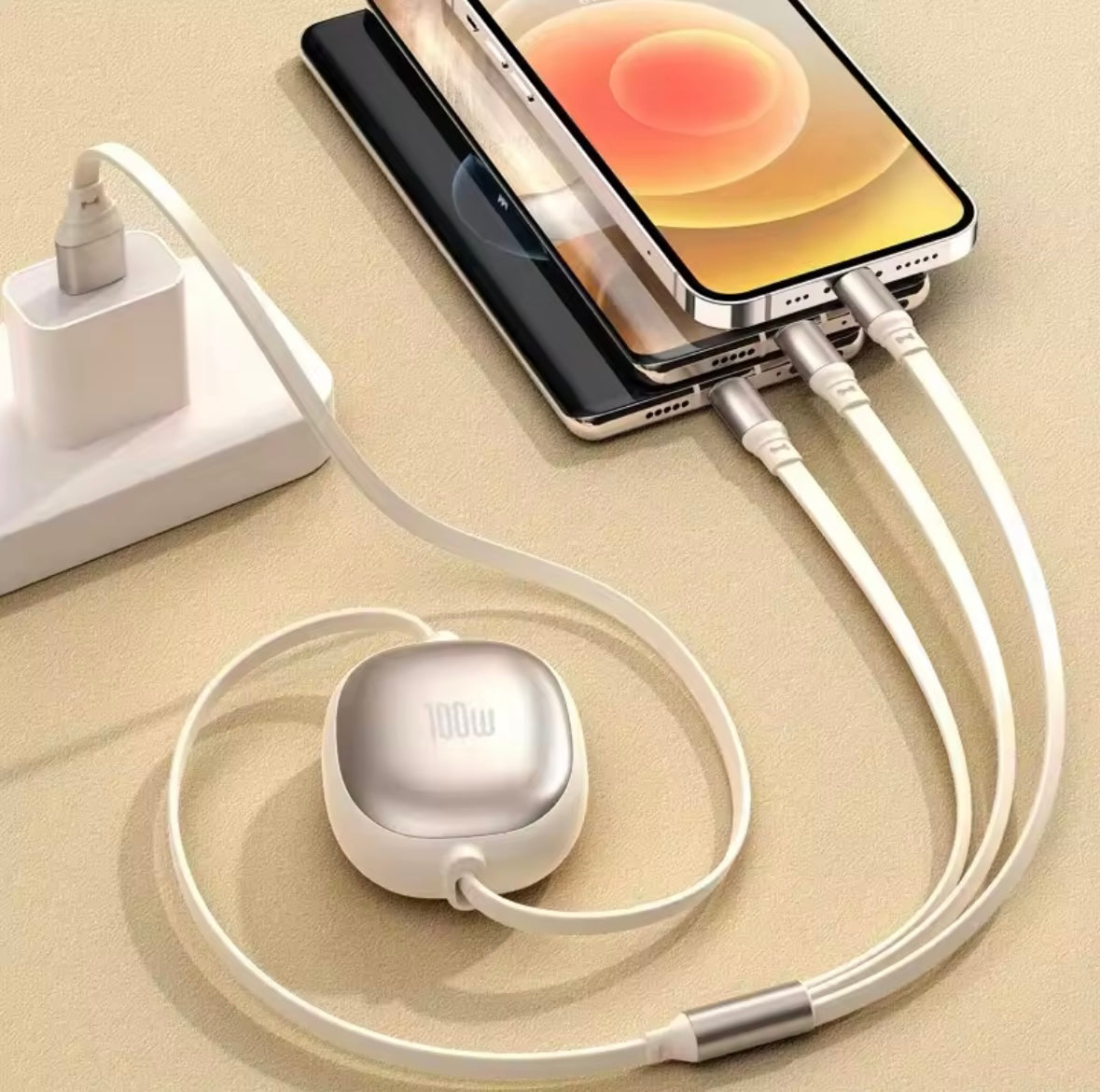 LADDA - 3 i 1 Multifunktionell Laddare