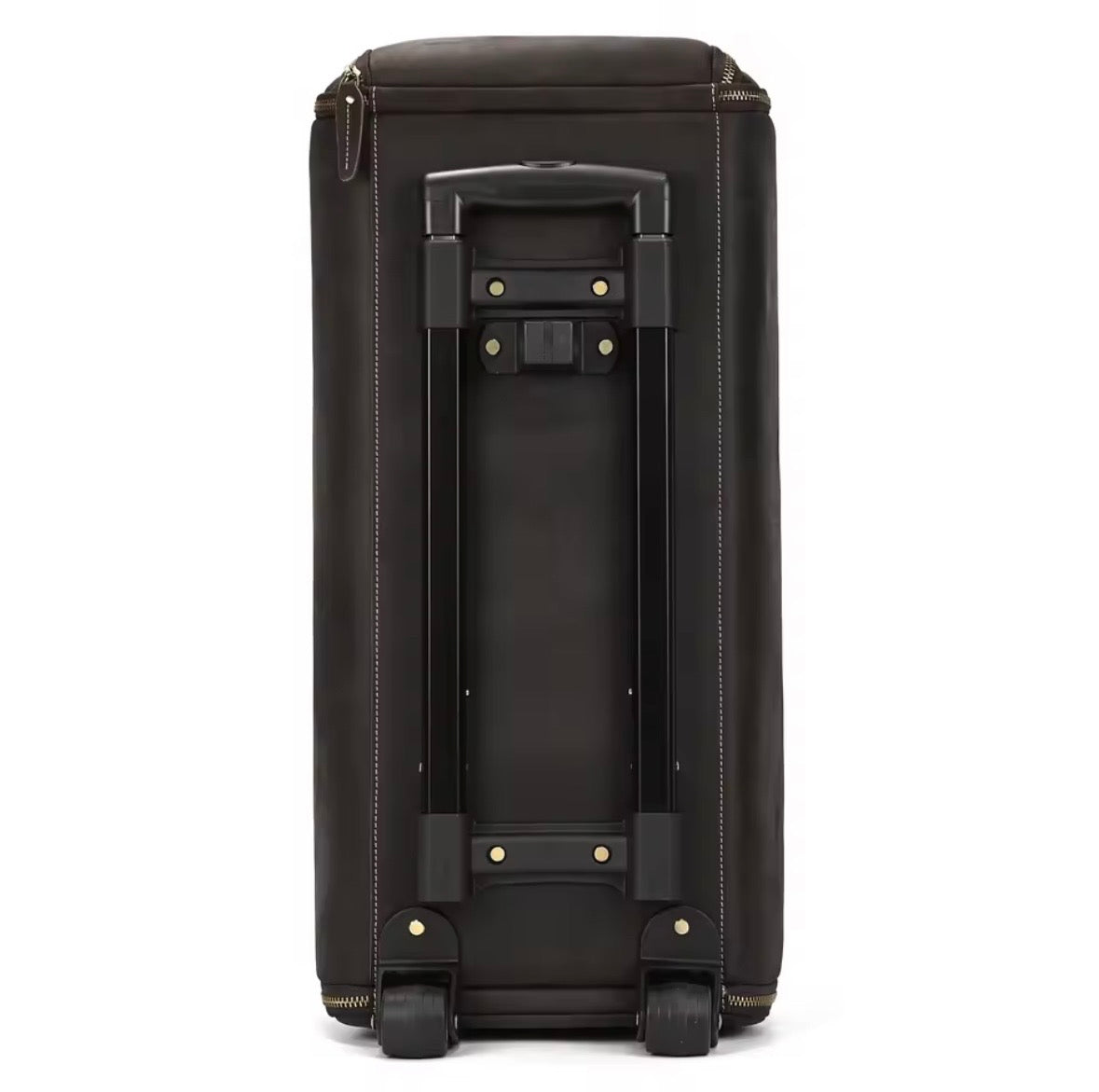 DAVID - Resväska i Äkta Läder med Hjul – Exklusiv Business- och Weekendväska