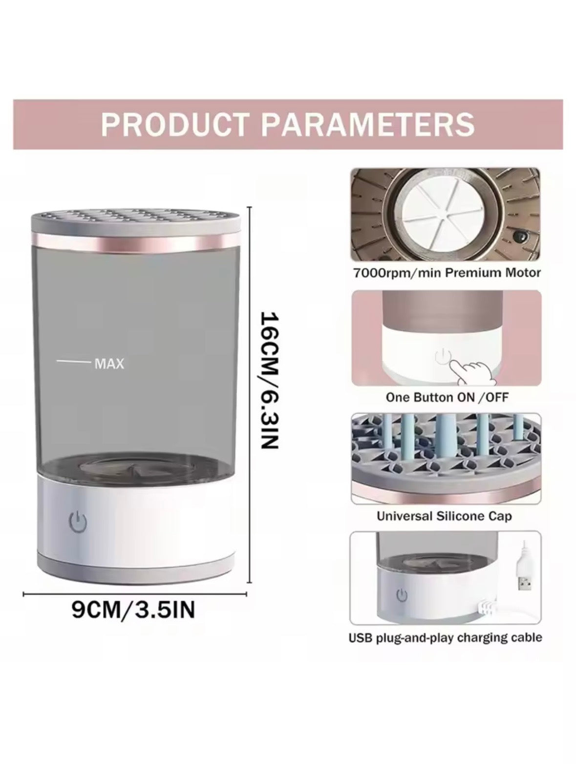 CLARÉA - Rengöring för Sminkborstar