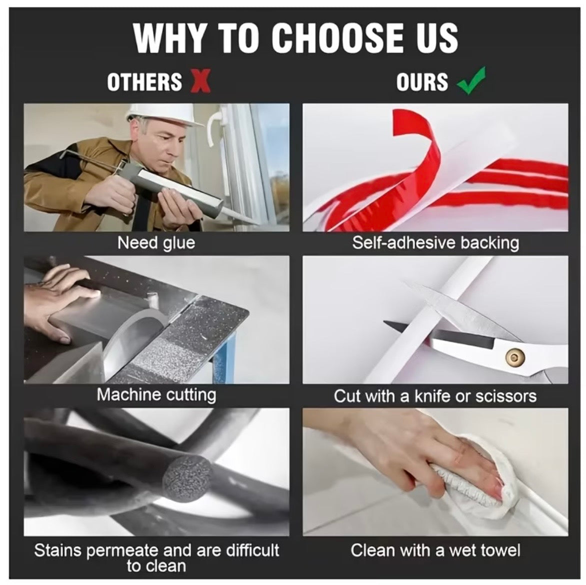 LISTA - Flexibel Väggdekorlist