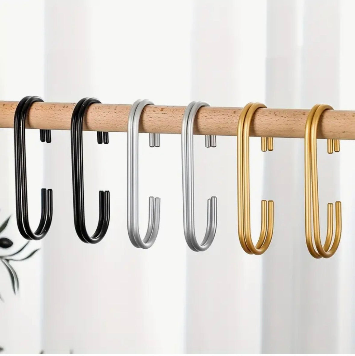 C-LINKA - Stilrena C-krokar i Aluminium