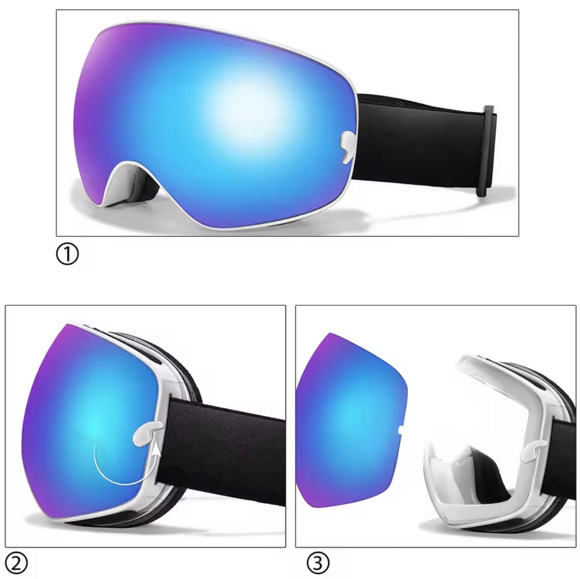 ARCTIV – Anti-fog skidglasögon