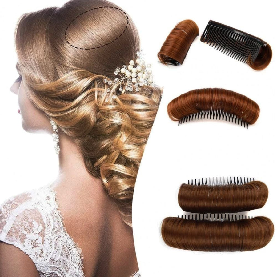 Osynlig fluffig hårkudde