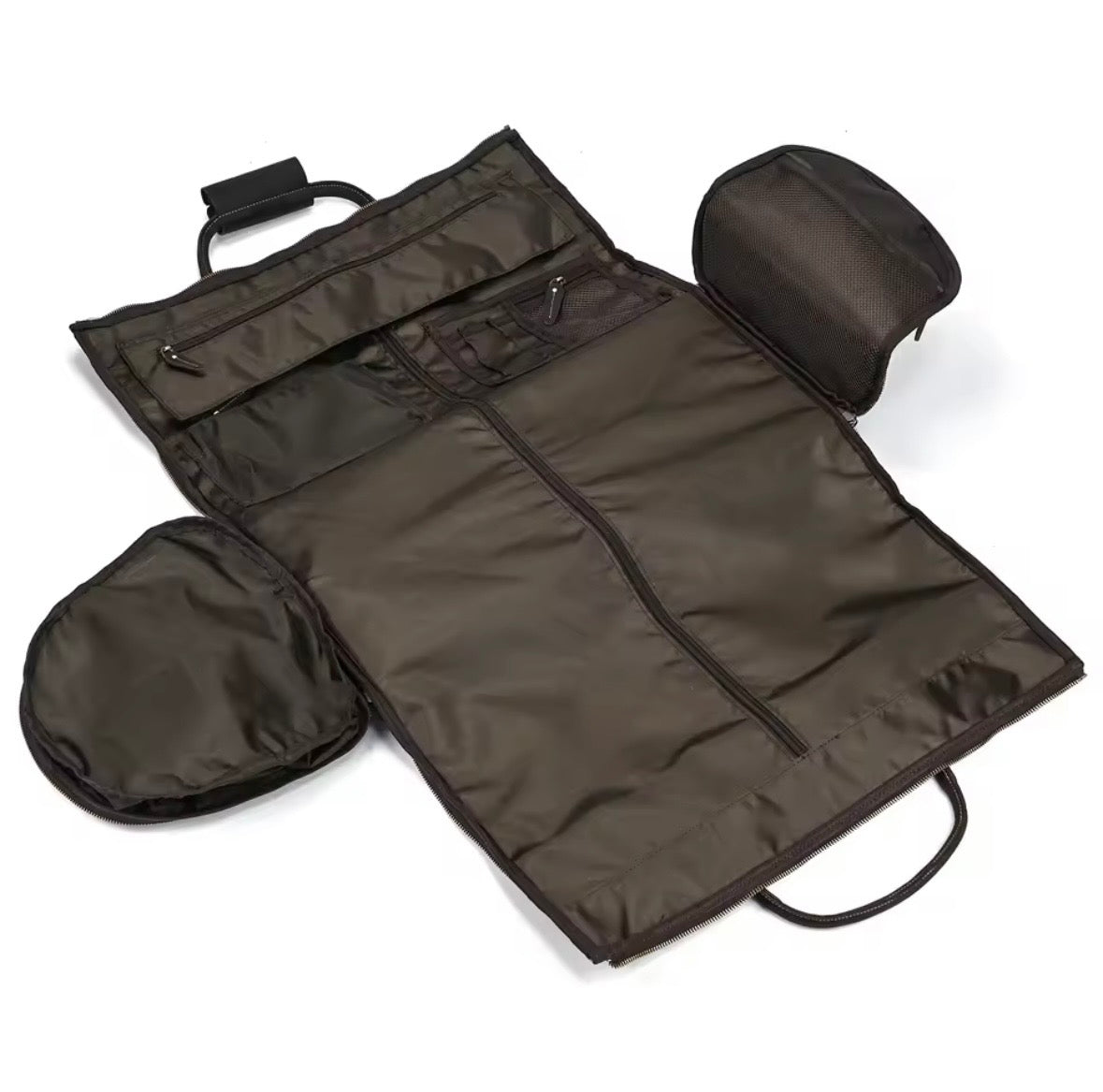 DAVID - Resväska i Äkta Läder med Hjul – Exklusiv Business- och Weekendväska