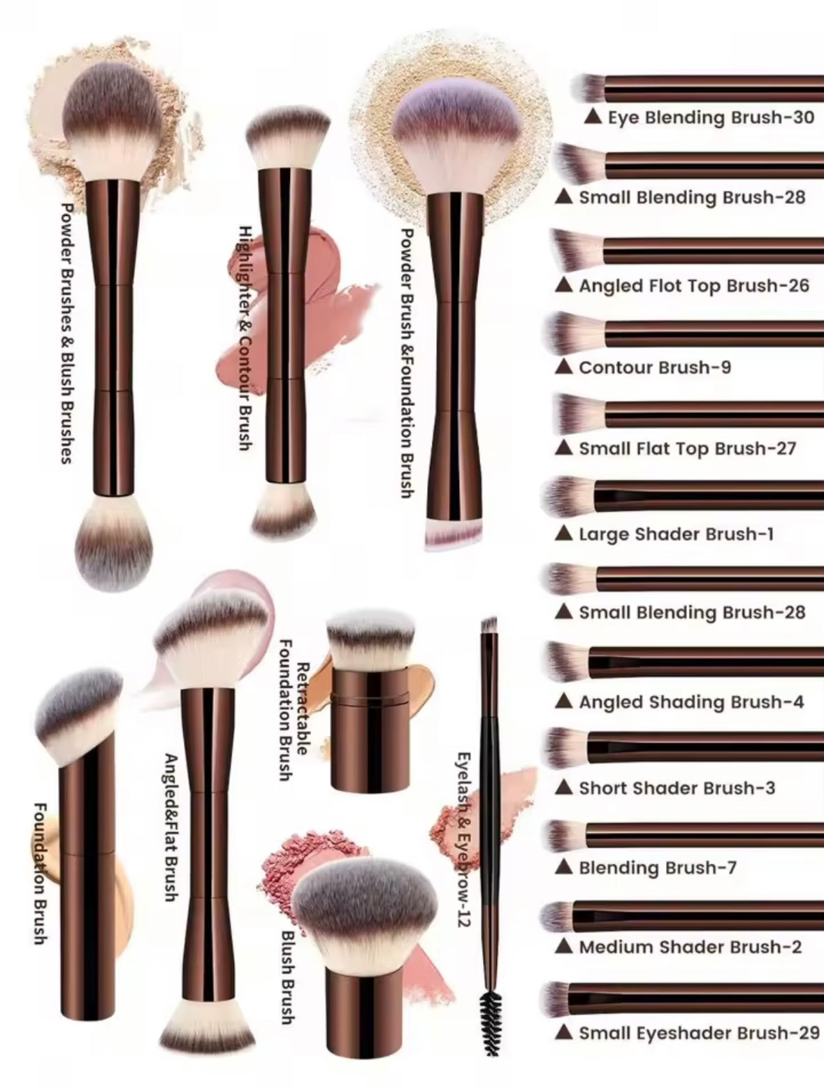 BLENDI - Smink Borstset