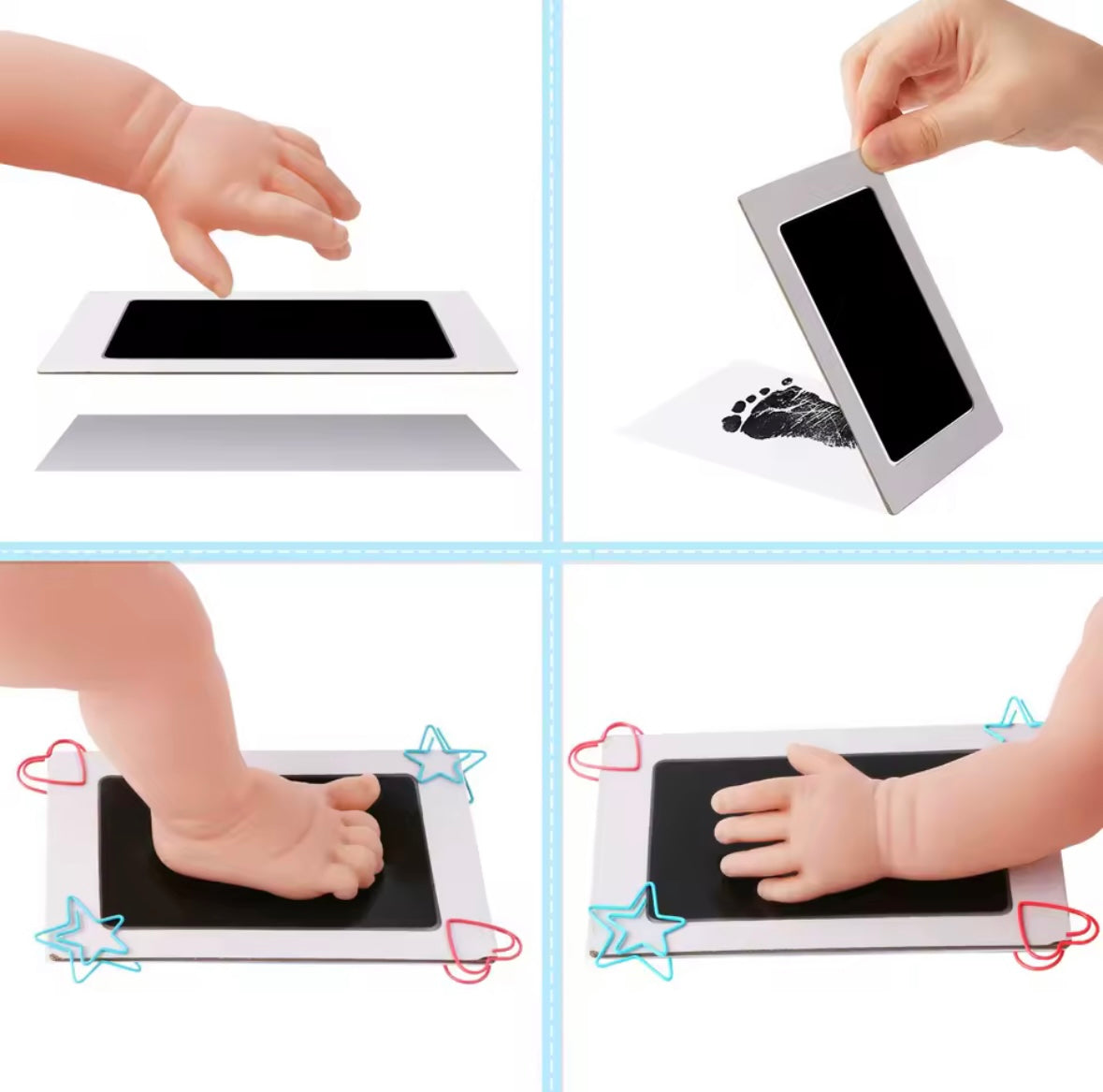 TASS&TRYCK - Minnessak för hund- eller kattägare, gör-det-själv-kit för att skapa Avtryck Utan Bläck.