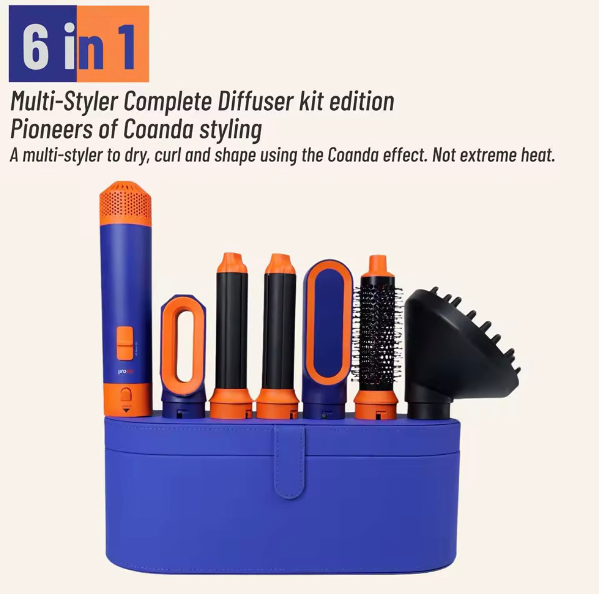 AURORA - 6 i 1 Hårstyler