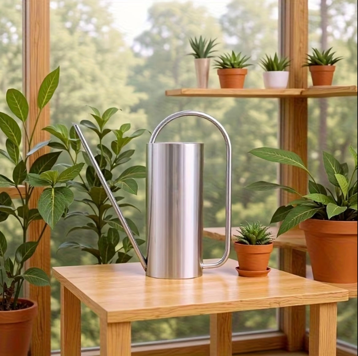 NORDSTÅL - Elegant Bevattningskanna i Stål