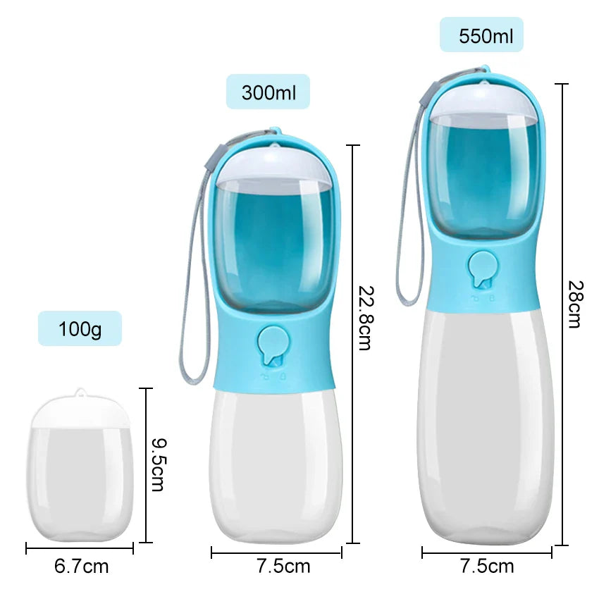 Produktnamn - Portabel vattenflaska och matare för hundar
