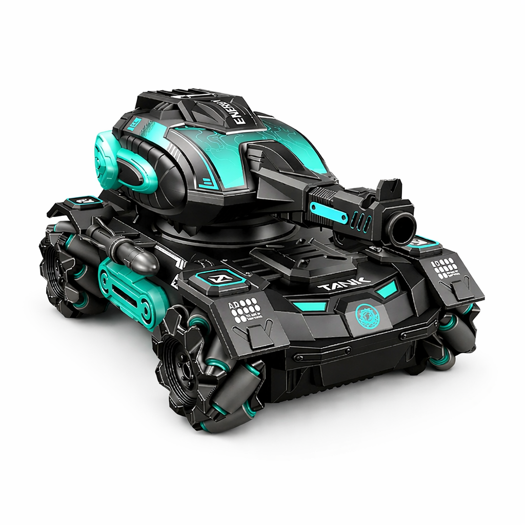 TURBO - Radiostyrd Stunt Tank med Vattenspray