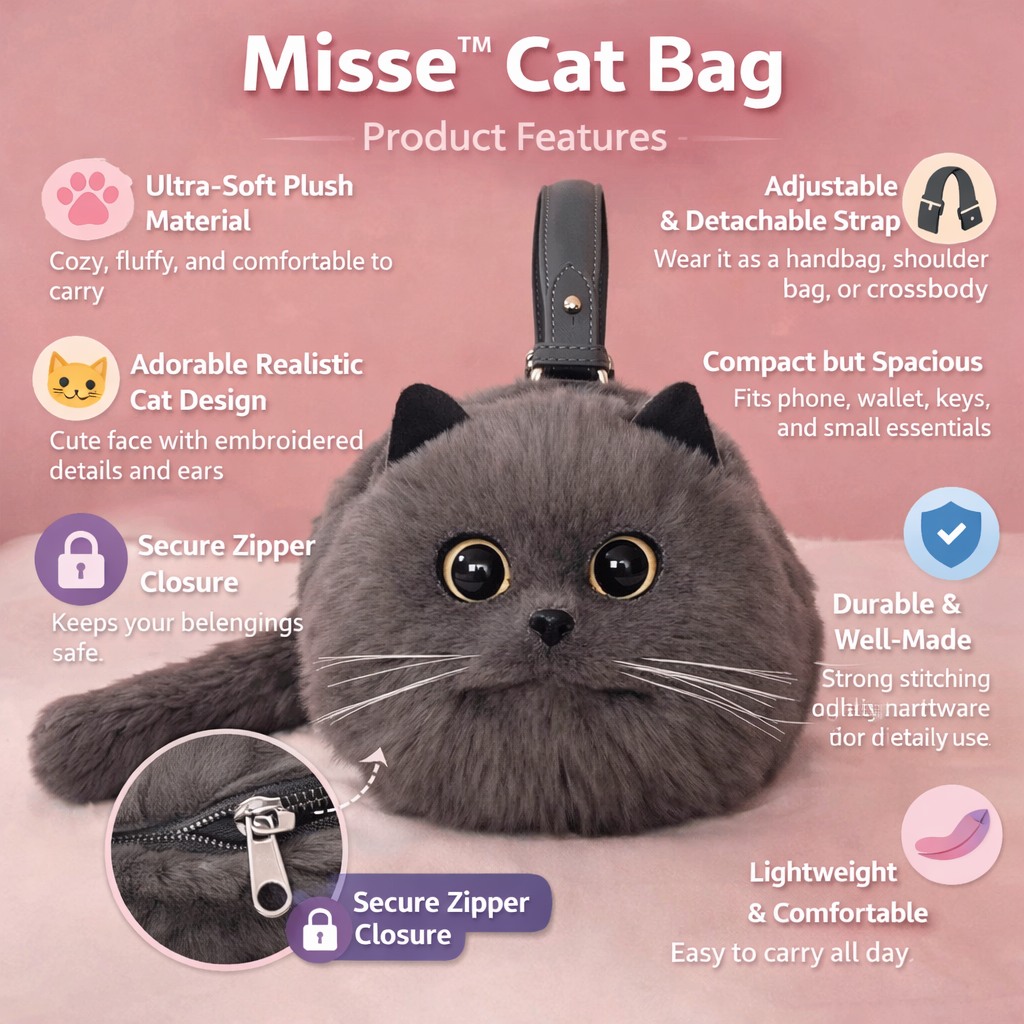 MISSE - Realistisk Kattväska