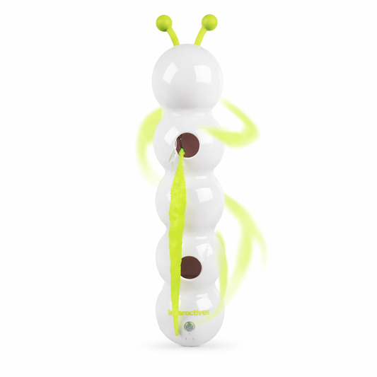 KATTBUSEN ​​- Smart Rönde Kattleksak med Maskdesign