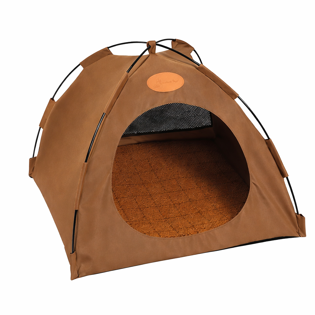 Hopfällbart husdjurstält