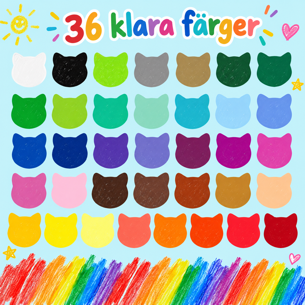 KRITIS – Tvättbara & Vridbara Kritor
