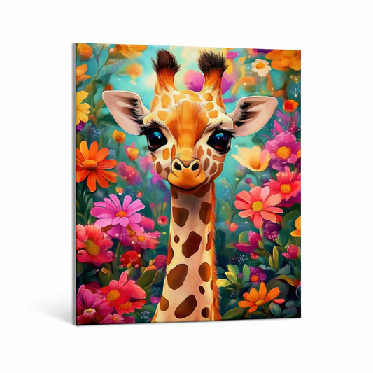 SAGOGIRAFF – Måla din egen färgsprakande tavla