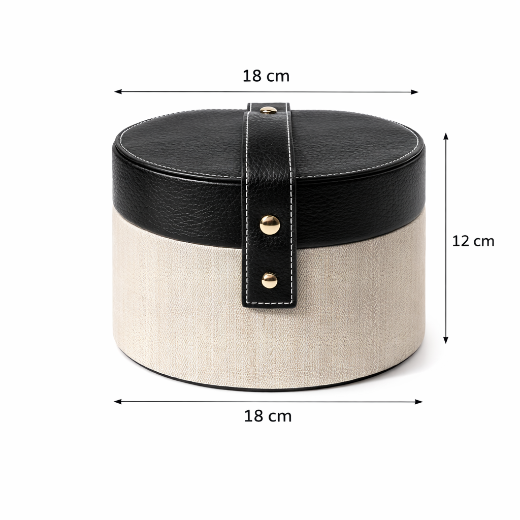 LUXORA - Rund Kosmetikväska