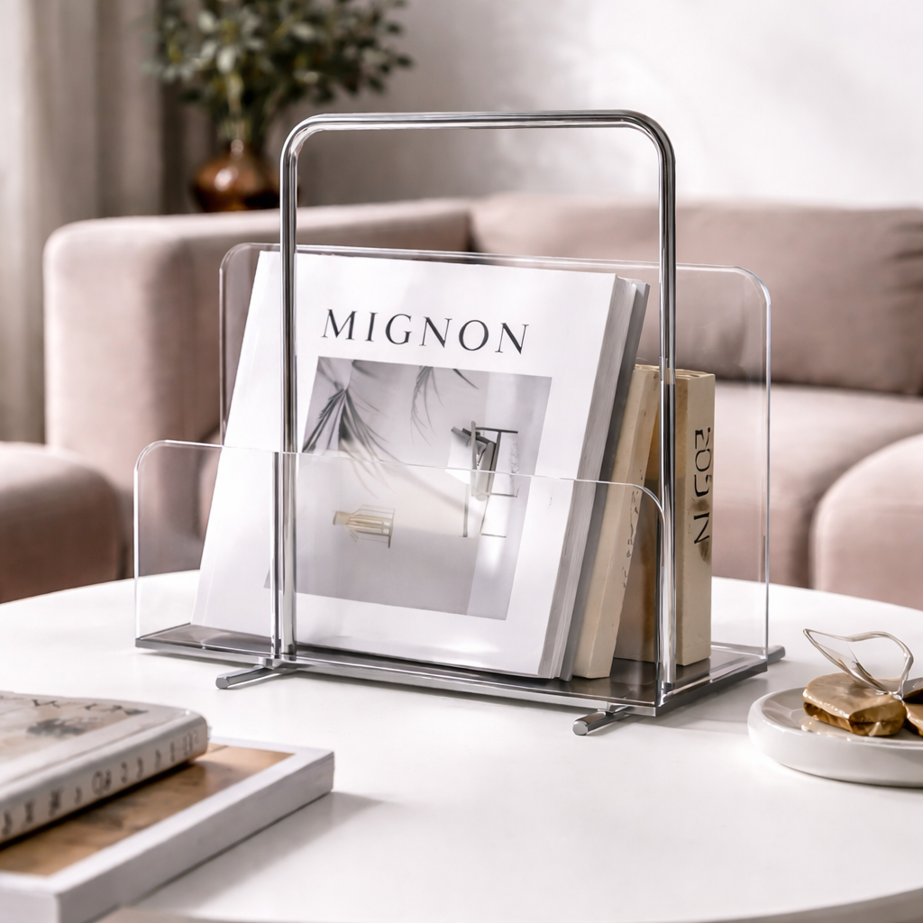 CLEARO - Modern Tidskriftsställ