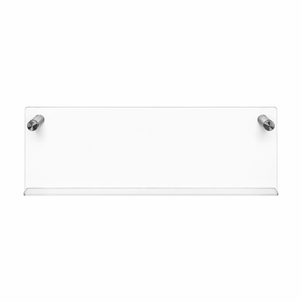 NOVA – Stilren Transparent Vägghylla