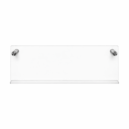 NOVA – Stilren Transparent Vägghylla