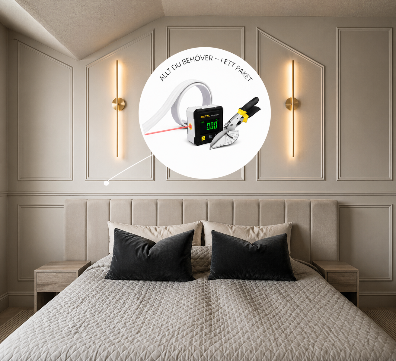 LINEA Startpaket – Komplett Accentvägg