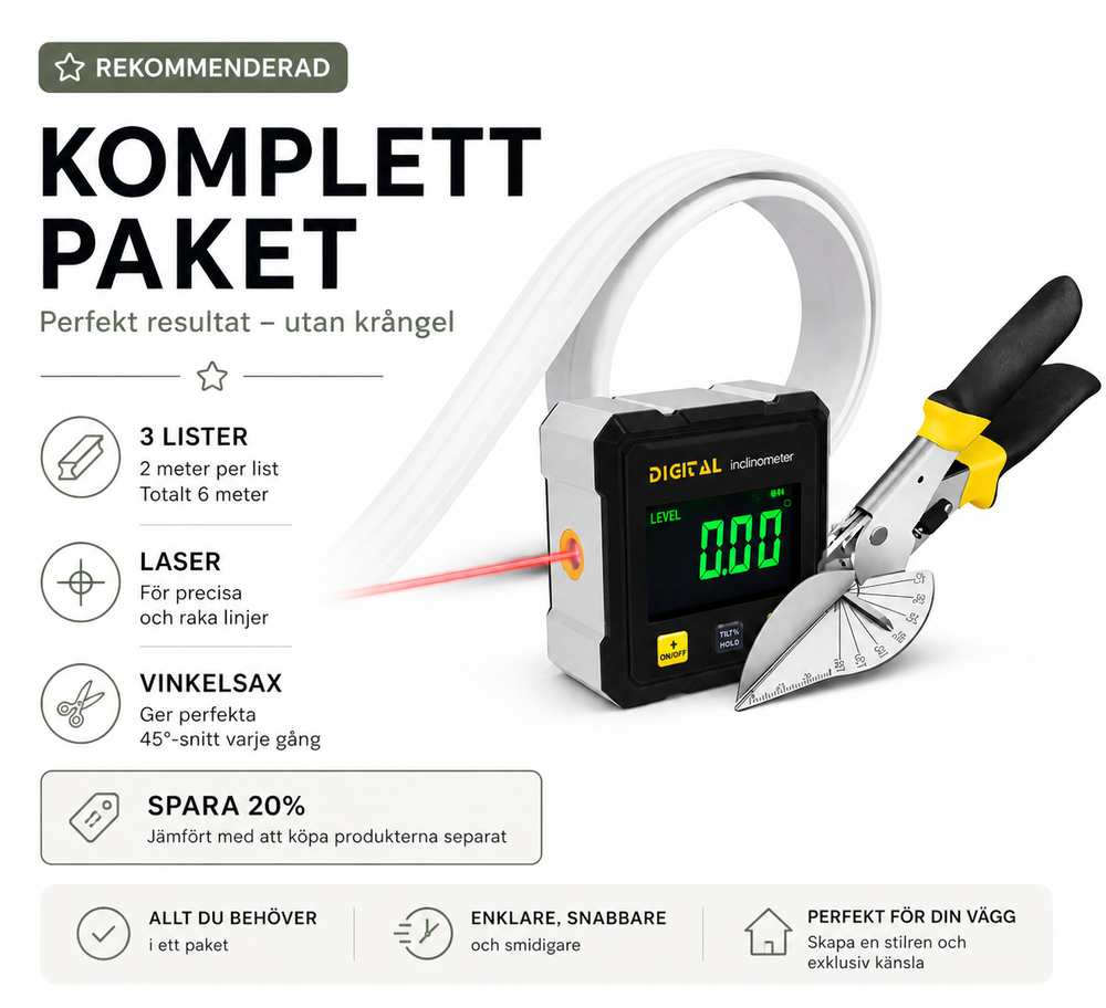 LINEA – Flexibel Väggdekorlist