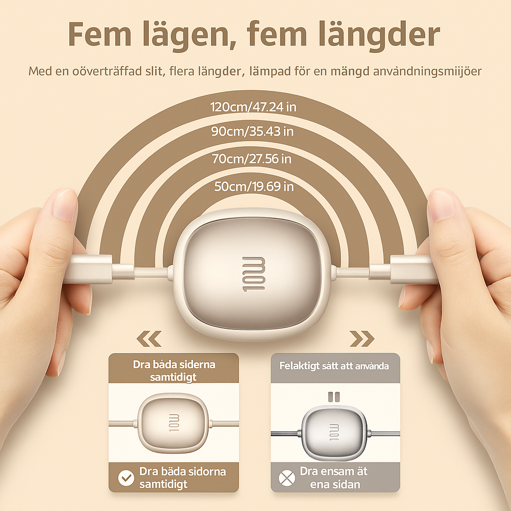 LADDA - 3 i 1 Multifunktionell Laddare