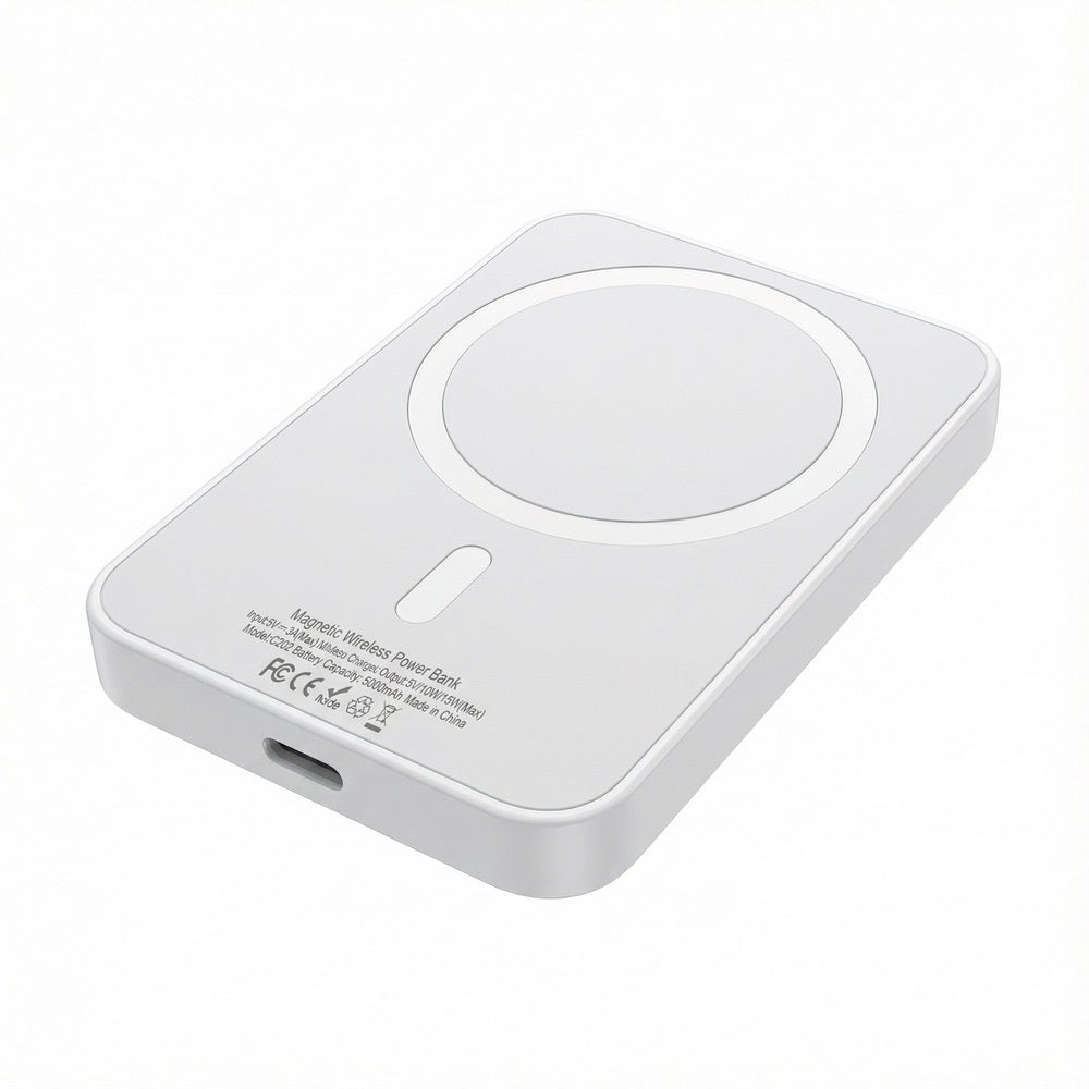 STRØM -  Ultratunn Magnetisk Trådlös Powerbank