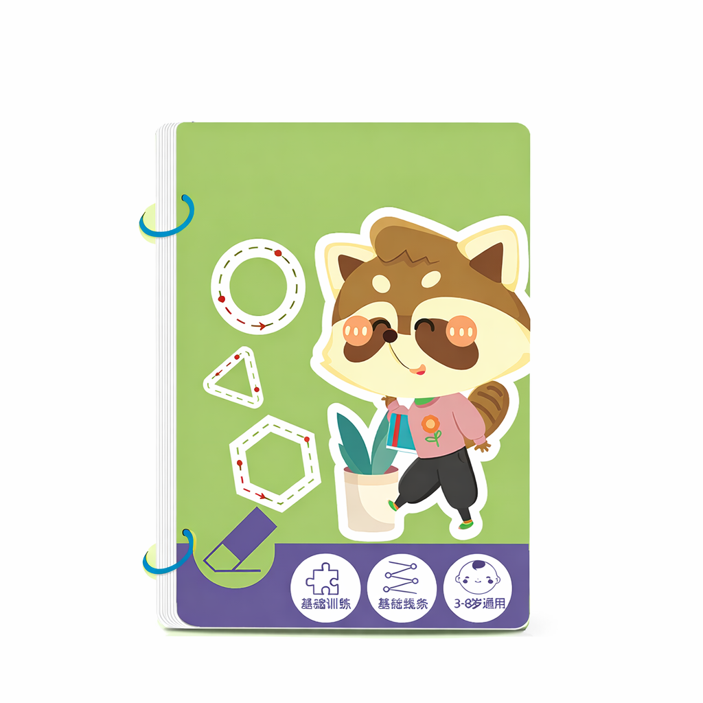 SMARTSPÅR™ - Återanvändbar Arbetsbok för Barn