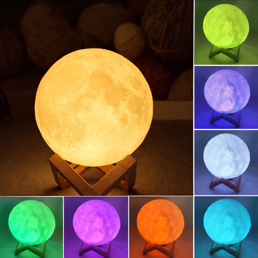 MÅNSKIMRA™  -  Magisk Månlampa