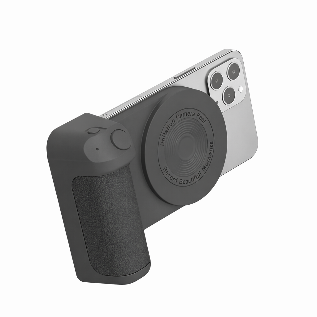 MAGNIV™ - Magnetiskt kameragrepp med Bluetooth-utlösare för mobil