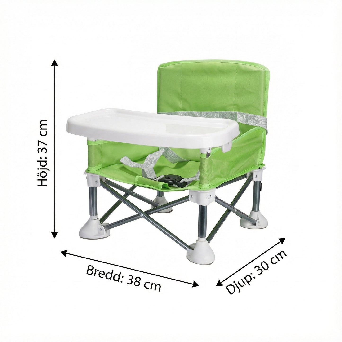 LILLÄVENTYR™ – Hopfällbar barnstol för Mat & Utelek
