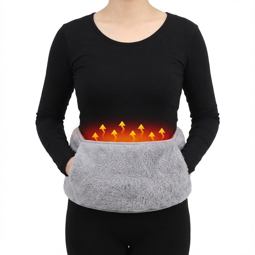 HYGGE - 3-stegs Justerbar Värme för Mage, Midja och Händer