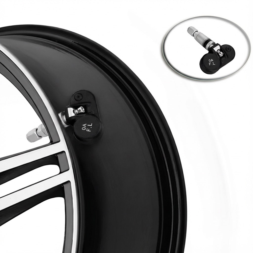 DÄCKVAKT - Soldriven Däcktrycksövervakning som Ger dig full koll på Tryck och Temperatur