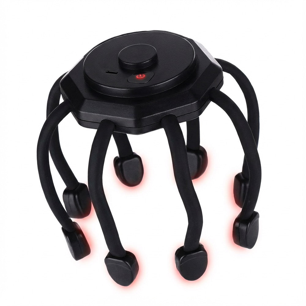 SINNESRO - Trådlös Avslappnande Huvudmassagerare med 360° Rotation