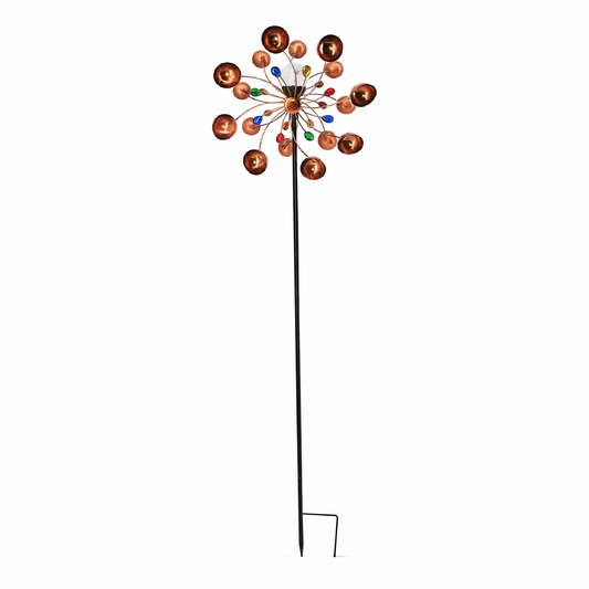 VINDGLANS - Solcellsdriven Vindspinner i Glas