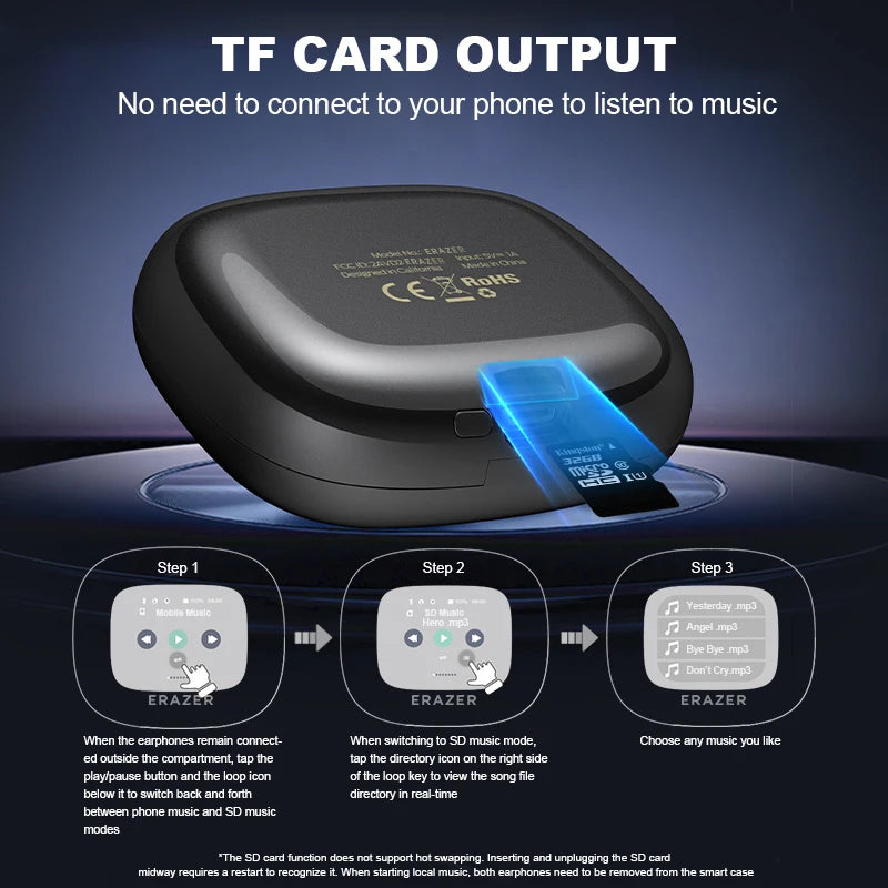 LJUSON™ – Exklusiva trådlösa hörlurar med öppet ljud