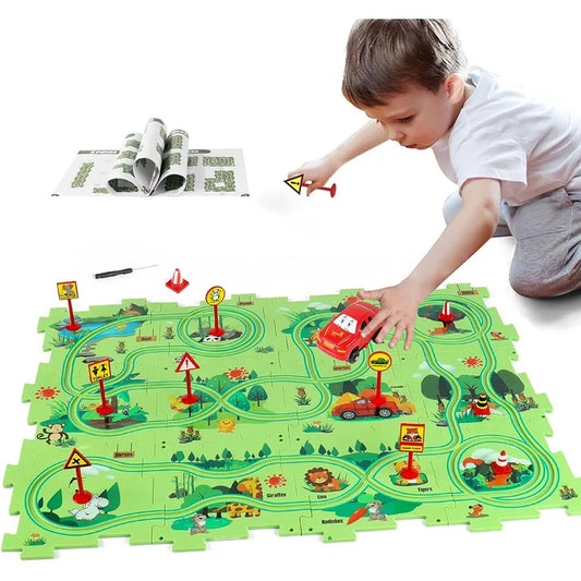 FÄRD - Puzzleracer - Kids Car Track Set