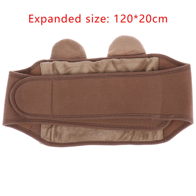 VARMBELTE - Plyschbälte med påfyllningsbar Varmvattenflaska