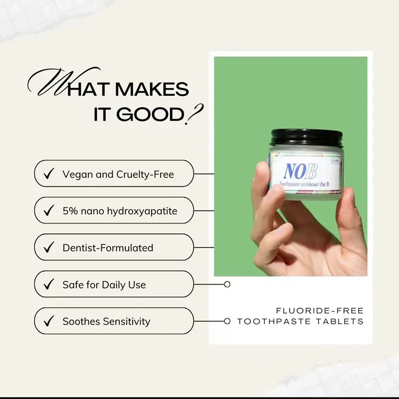 NoBS - Tandkrämstabletter