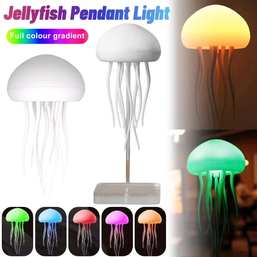 HAVSMANET - Voice Control Rgb Gradient Jellyfish Night Light