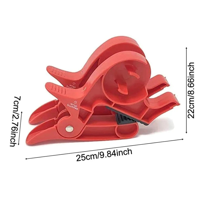 Bärbar omslagspappershållare - 2 st