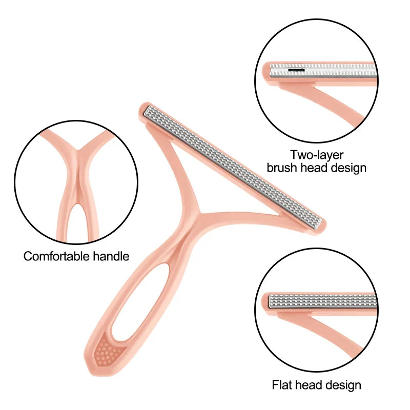 Produktnamn - Dubbeländad manuell hår- och ludd­borttagare
