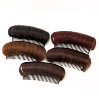 Osynlig fluffig hårkudde