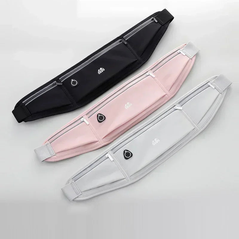 FLÖDE – Smidigt Löparbälte med plats för Mobil och Vätska, designat för rörelse utan Störningar.