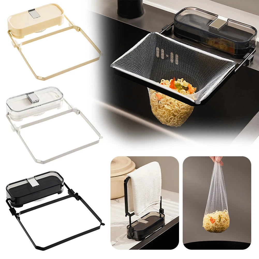 SILEN - Mounted Kitchen Drain Filter With Collapsible Basket